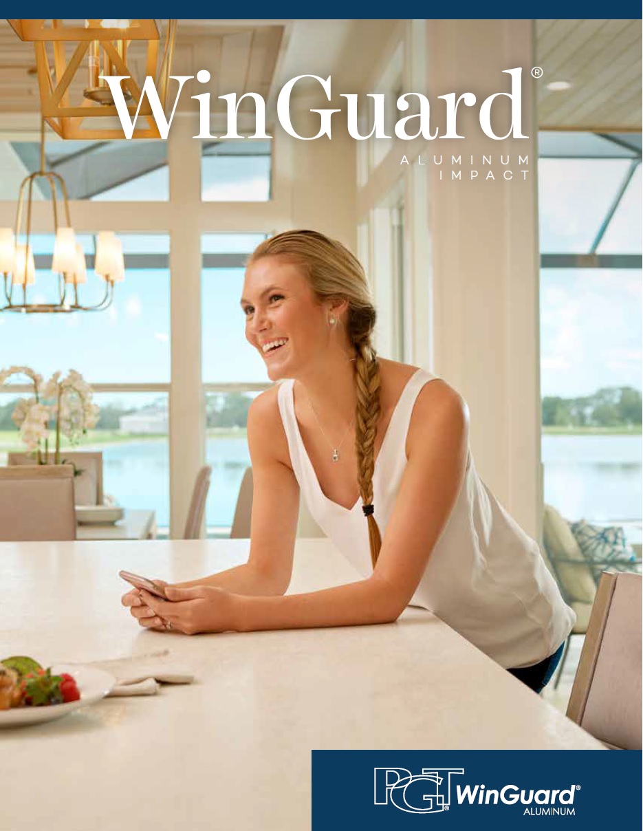 PGT WinGuard Aluminum Series 7700 Brochure 2020